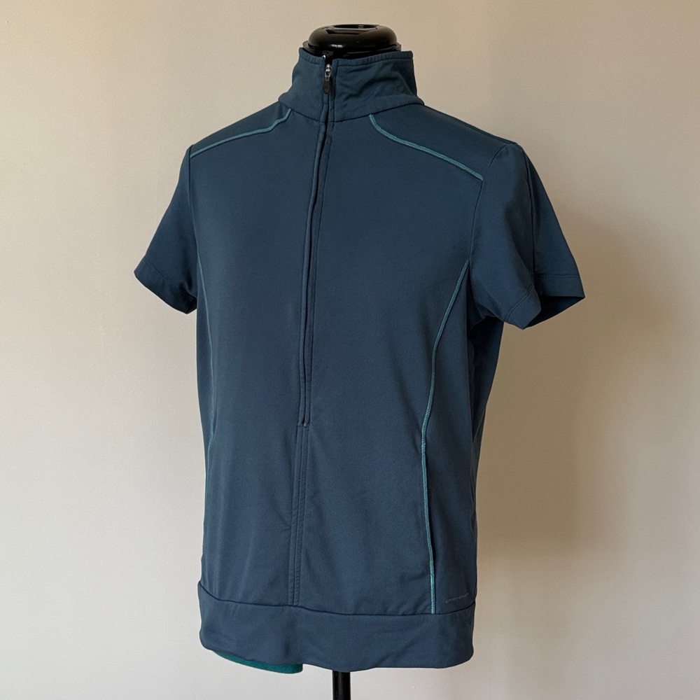 Columbia | Titanium Vented Cycling Short Sleeve Jersey Shirt Top Teal | Size M